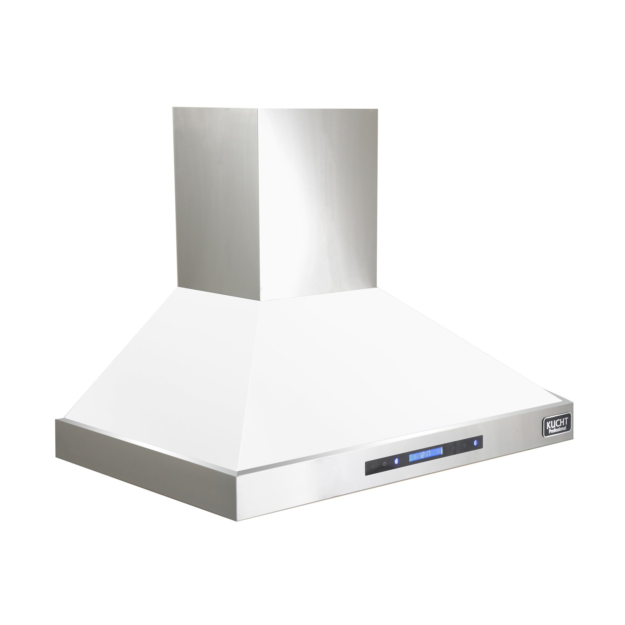 Kucht 30-Inch Wall Mounted Hood 900 CFM in White KRH3015A-W