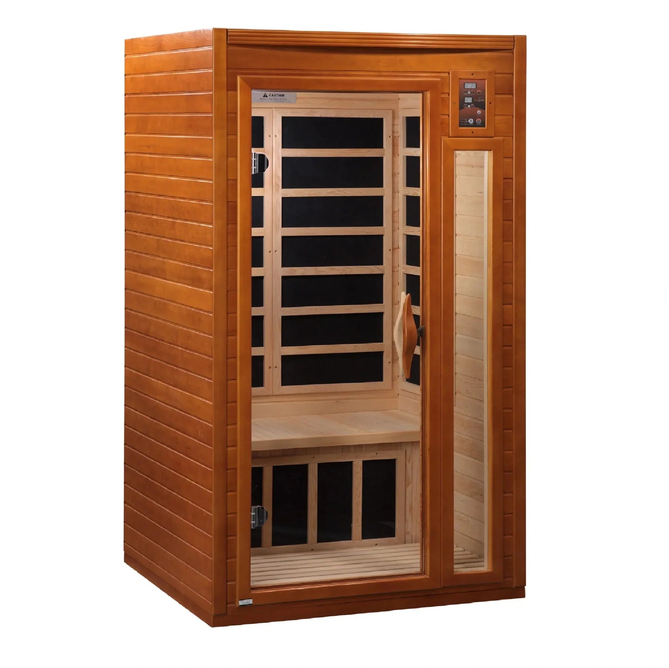 Golden Designs Dynamic Barcelona Elite 1-2-person Ultra Low EMF Under 3MG FAR Infrared Sauna Canadian Hemlock - DYN-6106-01 Elite