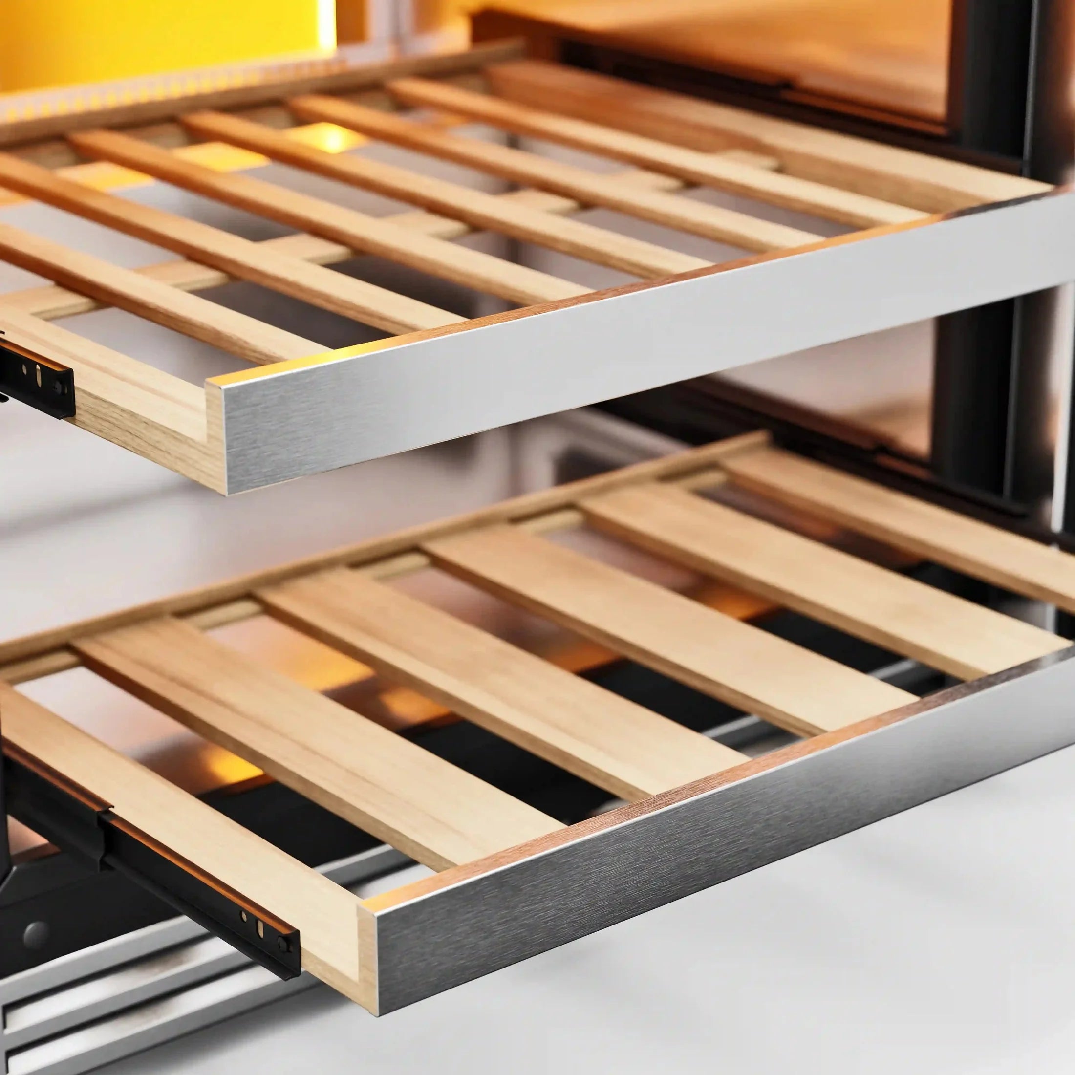 Thor Kitchen 24-Inch Wine Cooler with Backlight in Stainless Steel TWC24UL