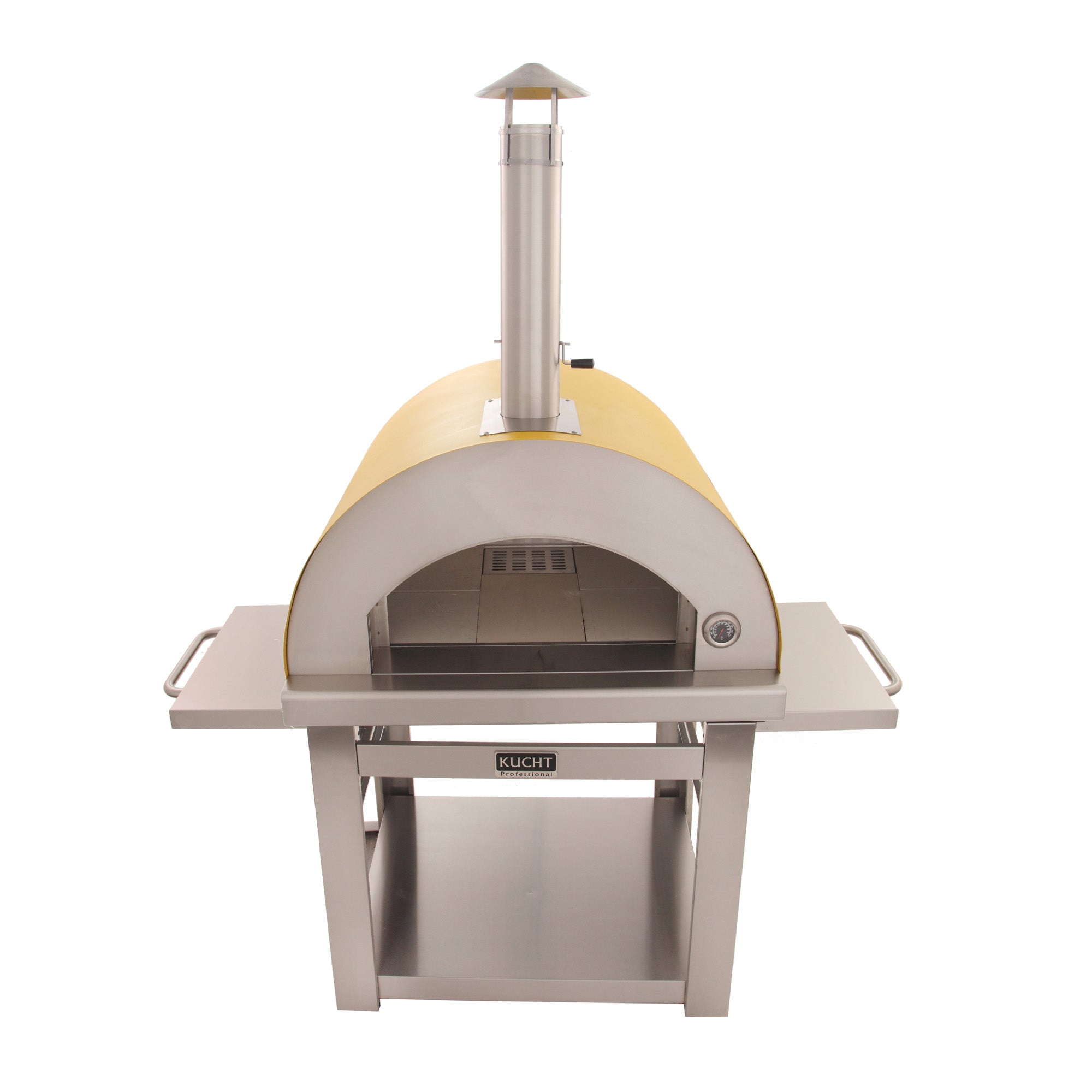 Kucht Outdoor Wood Fire Pizza Oven in Yellow VENICE-Y