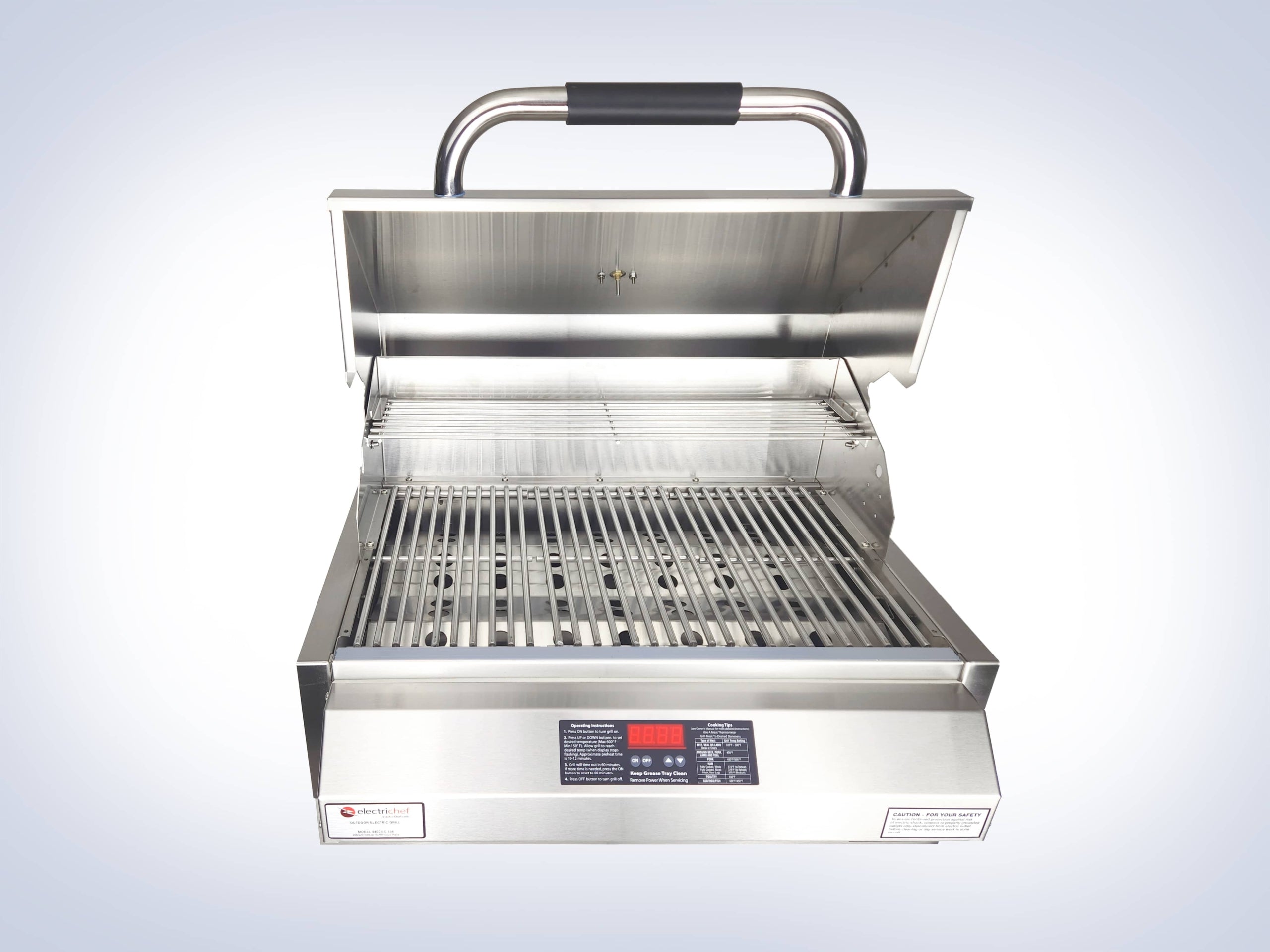 Electri-Chef Ruby 32″ Marine Built-In Outdoor Electric Grill - 4400-EC-448-IM-S-32