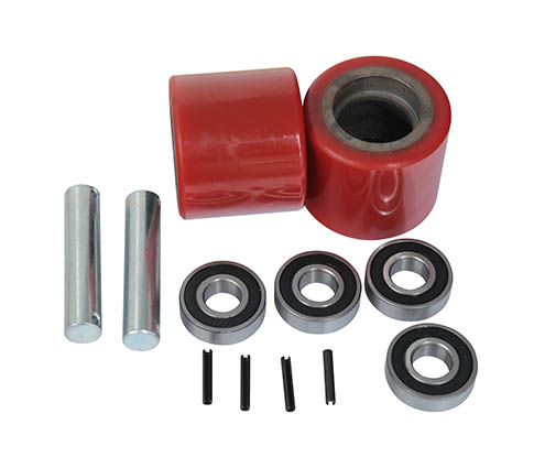 EOSLIFT Standard Complete Replacement Pallet Jack Load Wheel Set 3-9 16 in Hub Length x 2-15 16 in Diameter x 20 mm ID