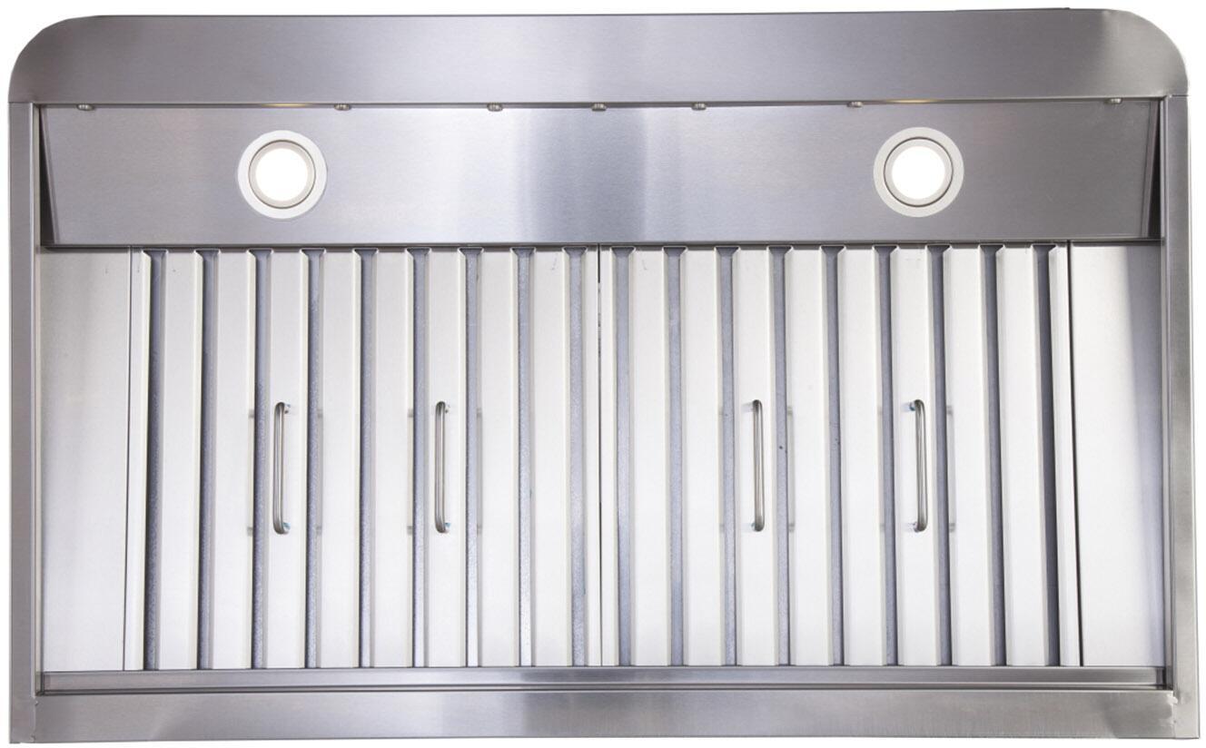 Kucht 36-Inch Under Cabinet Range Hood 900CFM in Stainless Steel with Digital Display KRH361A