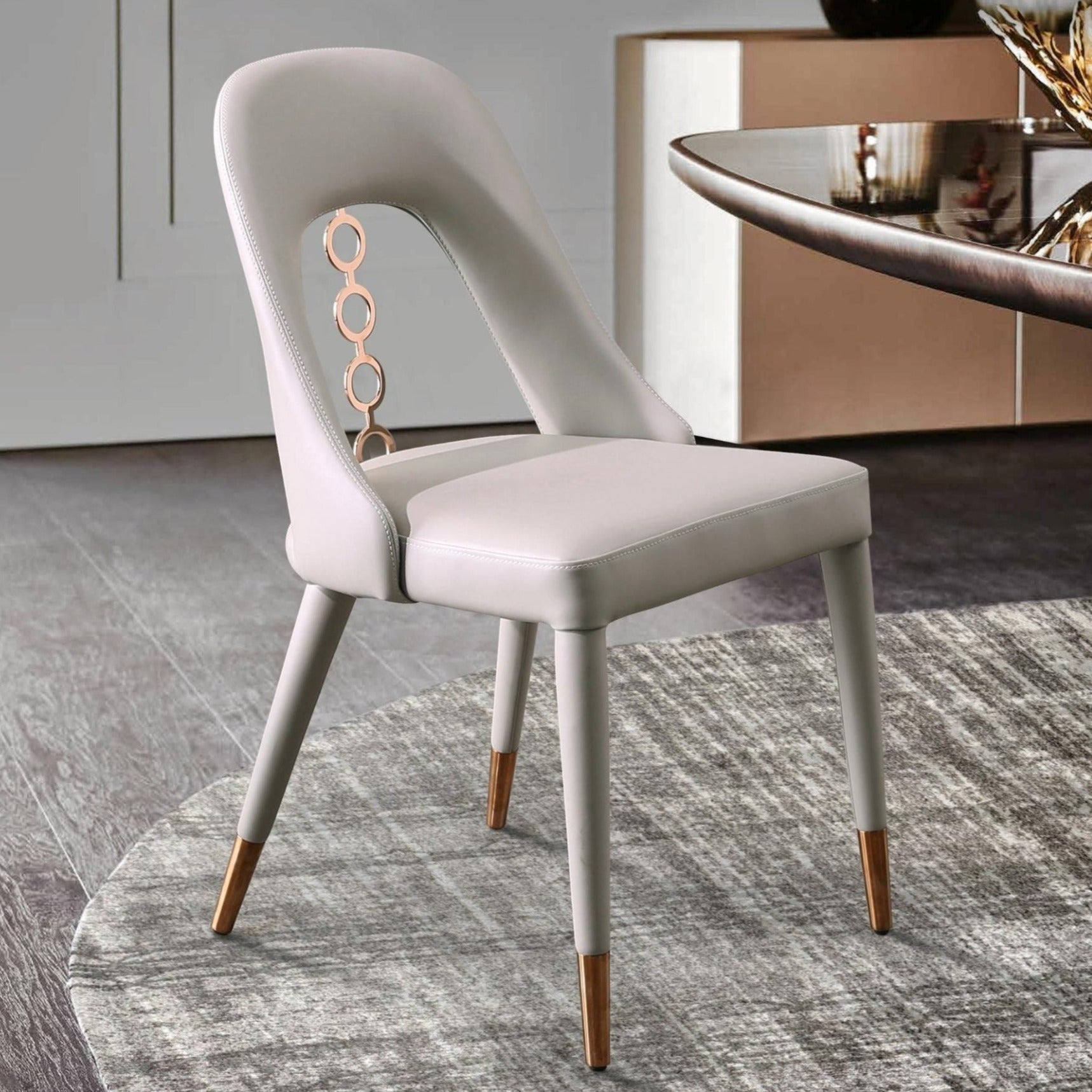 Whiteline Mod - Liza Dining Chair DC1710P - PrimeFair