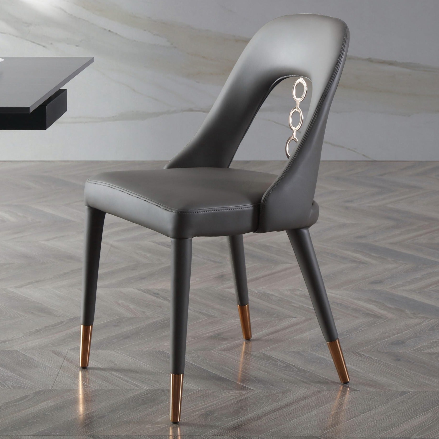 Whiteline Mod - Liza Dining Chair DC1710P - PrimeFair