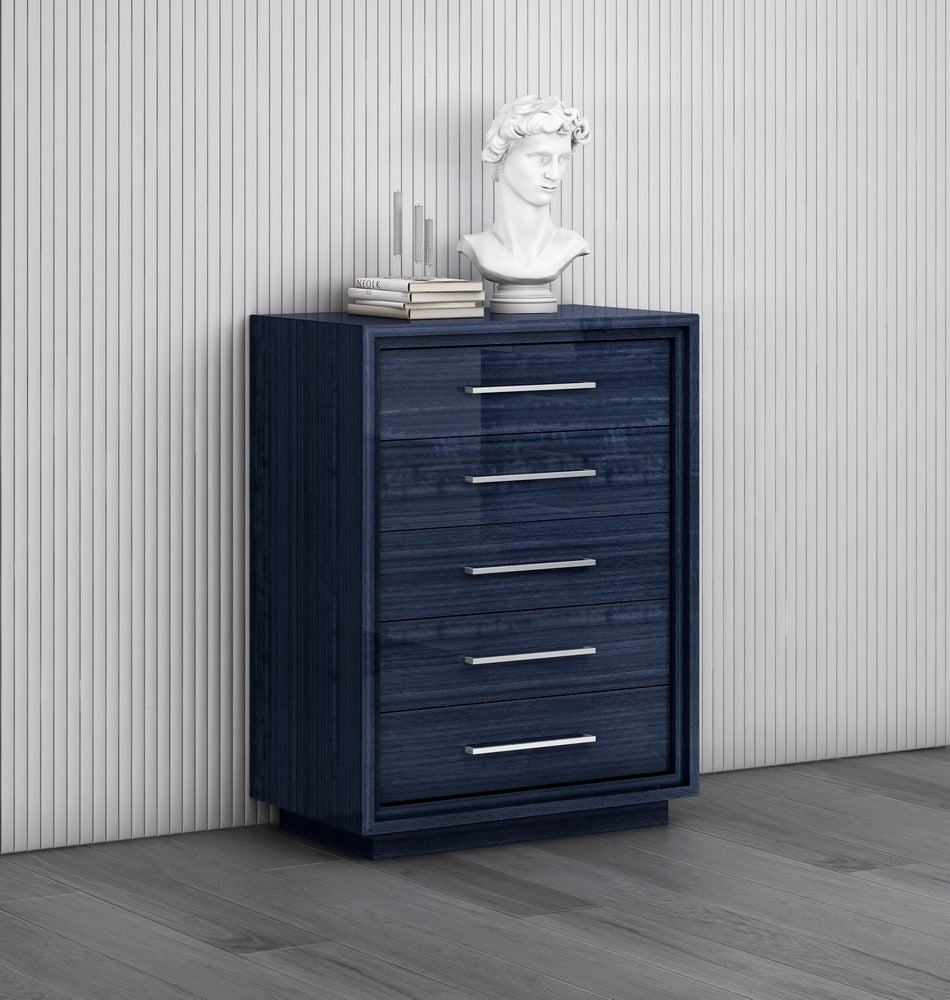 Whiteline Modern Living Alexander Chest of Drawers - CD1937-BLU