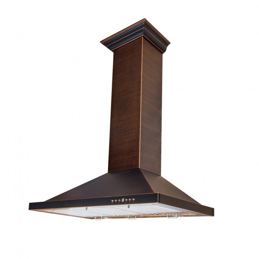 ZLINE Designer Series Hand-Hammered Wall Mount Range Hood