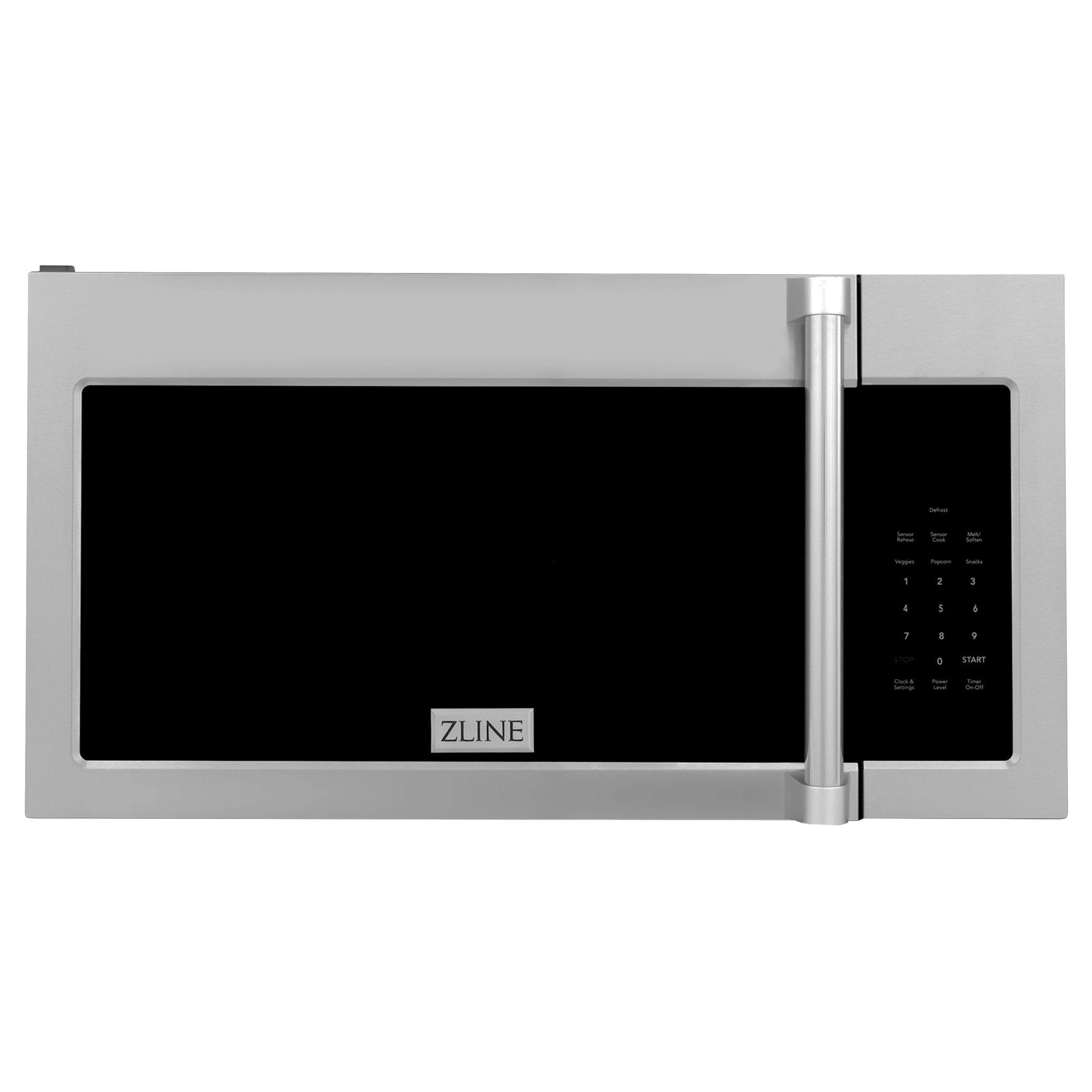 ZLINE Over the Range Convection Microwave Oven in Stainless Steel with Traditional Handle and Sensor Cooking