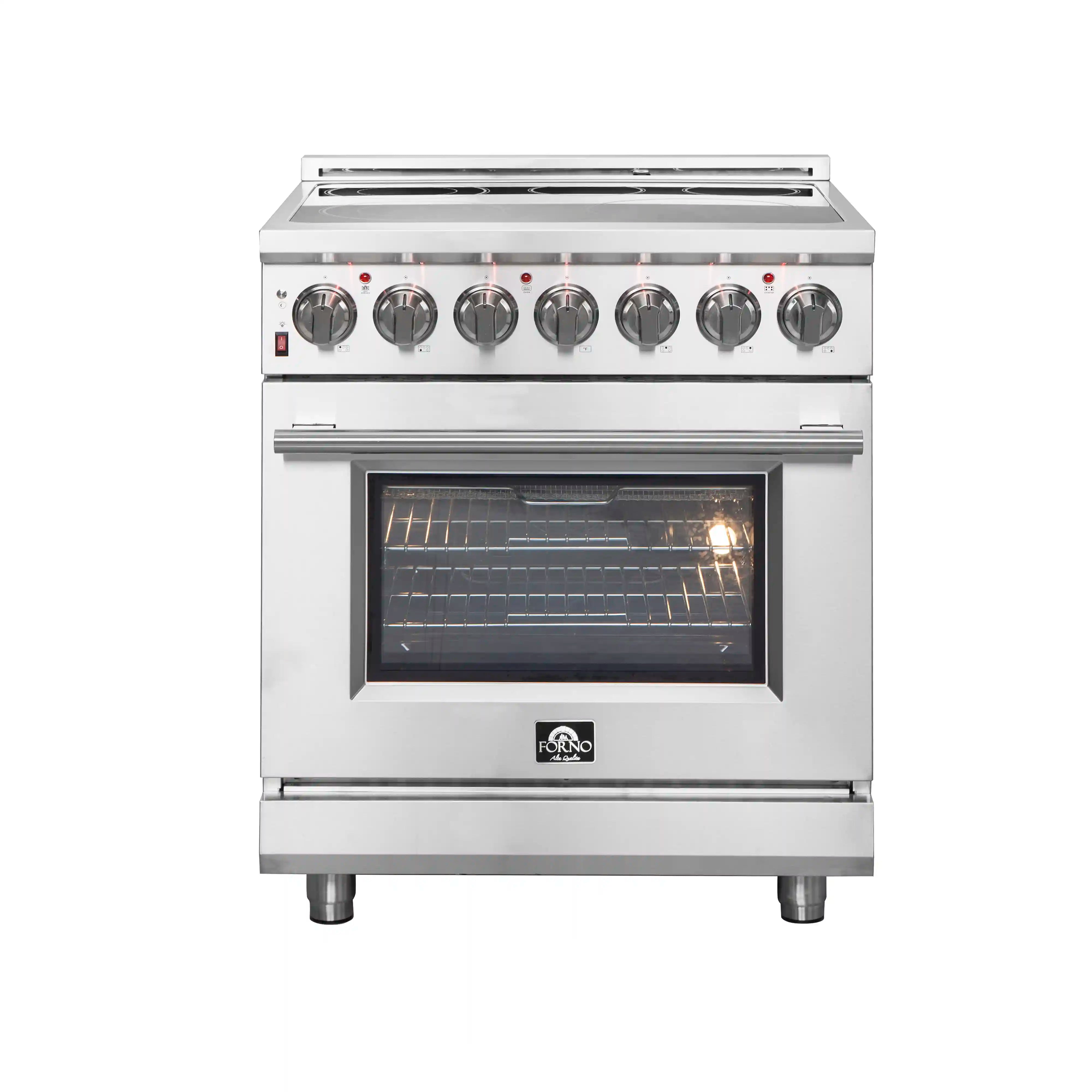Forno Massimo 30-Inch Freestanding Electric Range in Stainless Steel (FFSEL6020-30)