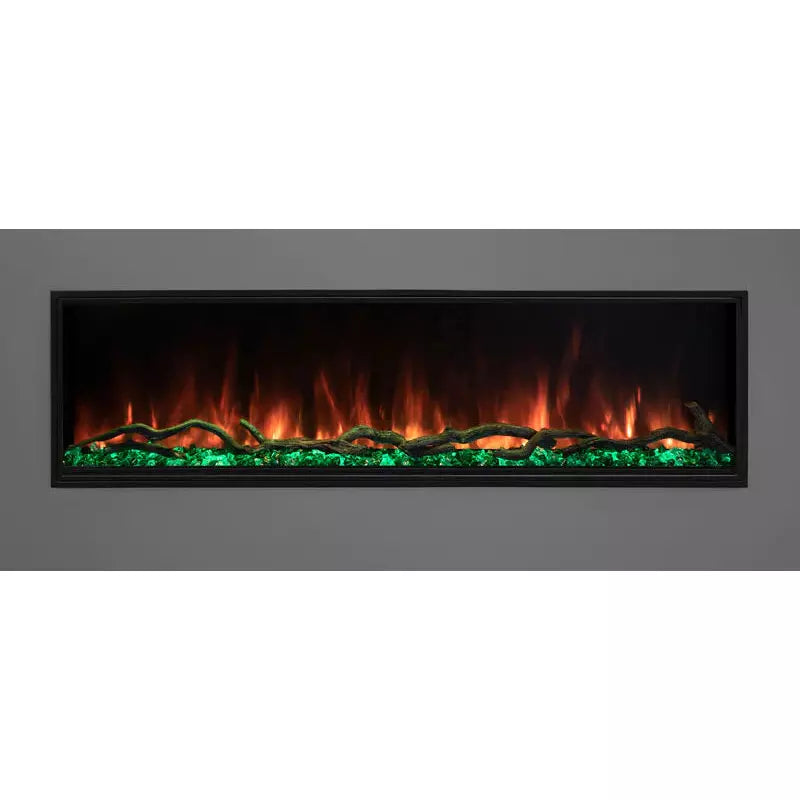 Modern Flames 80" Landscape Pro Slim Built-In Electric Fireplace