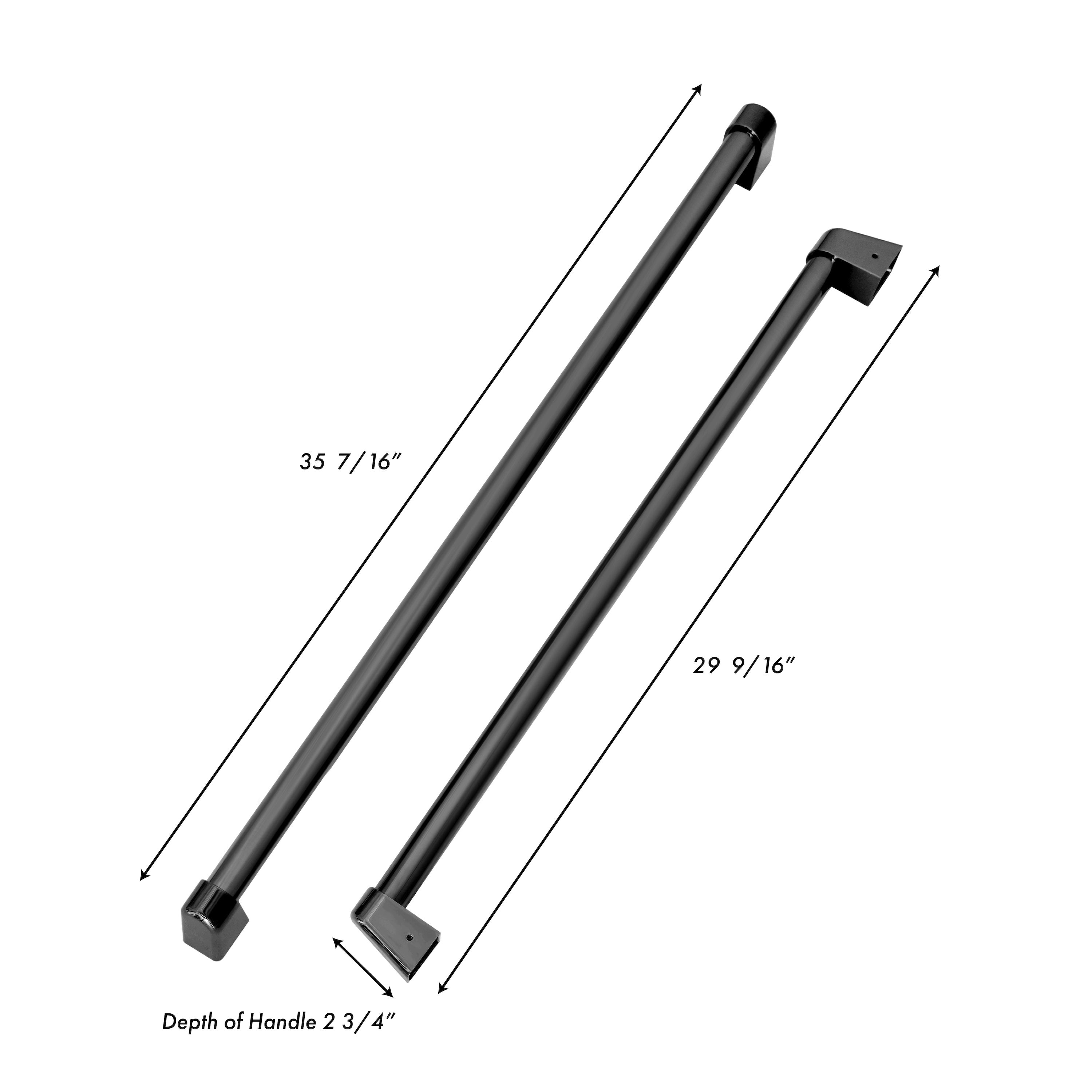 Panels & Handles Only- ZLINE 60 in. Refrigerator Panels in Black Stainless Steel for a 60 in. Built-in Refrigerator (RPBIV-BS-60)