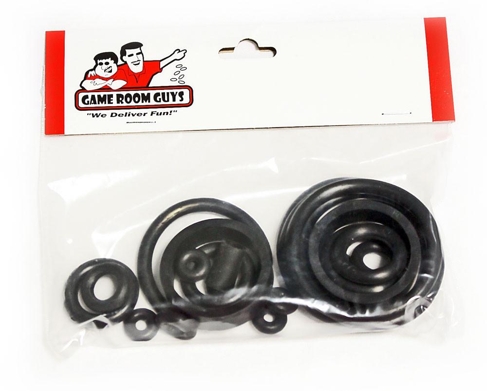 Stern KISS Limited Edition Pinball Black Rubber Ring Kit - PrimeFair