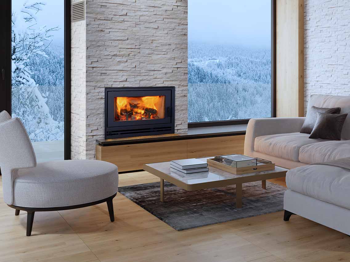 Superior Fireplace WCT4920 Wood-Burning Fireplace | High-Efficiency | Front-View