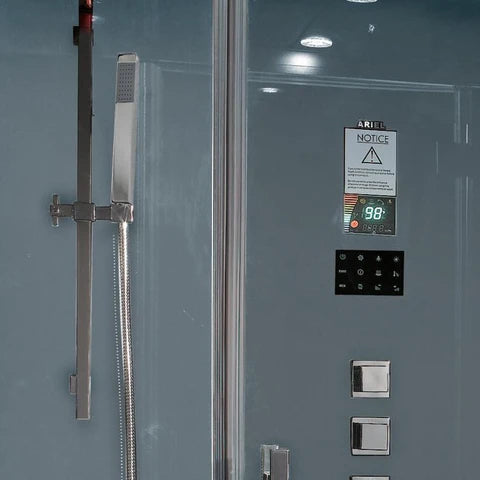 Ariel Platinum Black Steam Shower DZ972-Black - PrimeFair