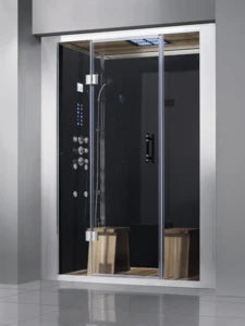 Athena Steam Shower WS112-Black - PrimeFair