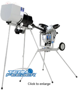 Sports Attack Baseball Team Feeder (150 ball) for Hack Attack, I-Hack Attack for Junior w/Extended Legs, 90V