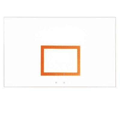 First Team FT265B 42" x 72" Steel Basketball Backboard with Brackets - PrimeFair