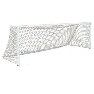 First Team Golden Goal 44 Square Aluminum Permanent Soccer Goal - PrimeFair