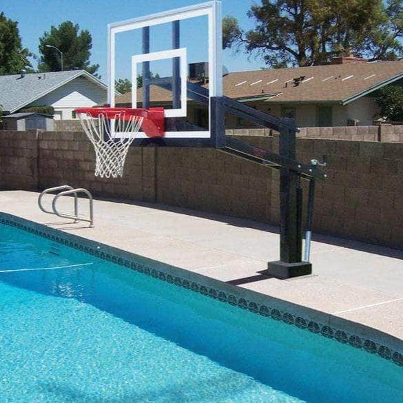 First Team HydroShot Swimming Poolside Basketball Hoop Goal - PrimeFair