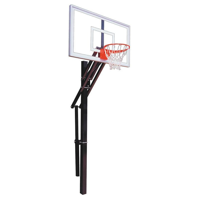 First Team Slam In Ground Adjustable Basketball Goal - PrimeFair
