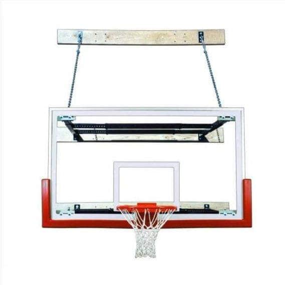 First Team SuperMount23 Wall Mount Indoor Adjustable Basketball Goal - PrimeFair