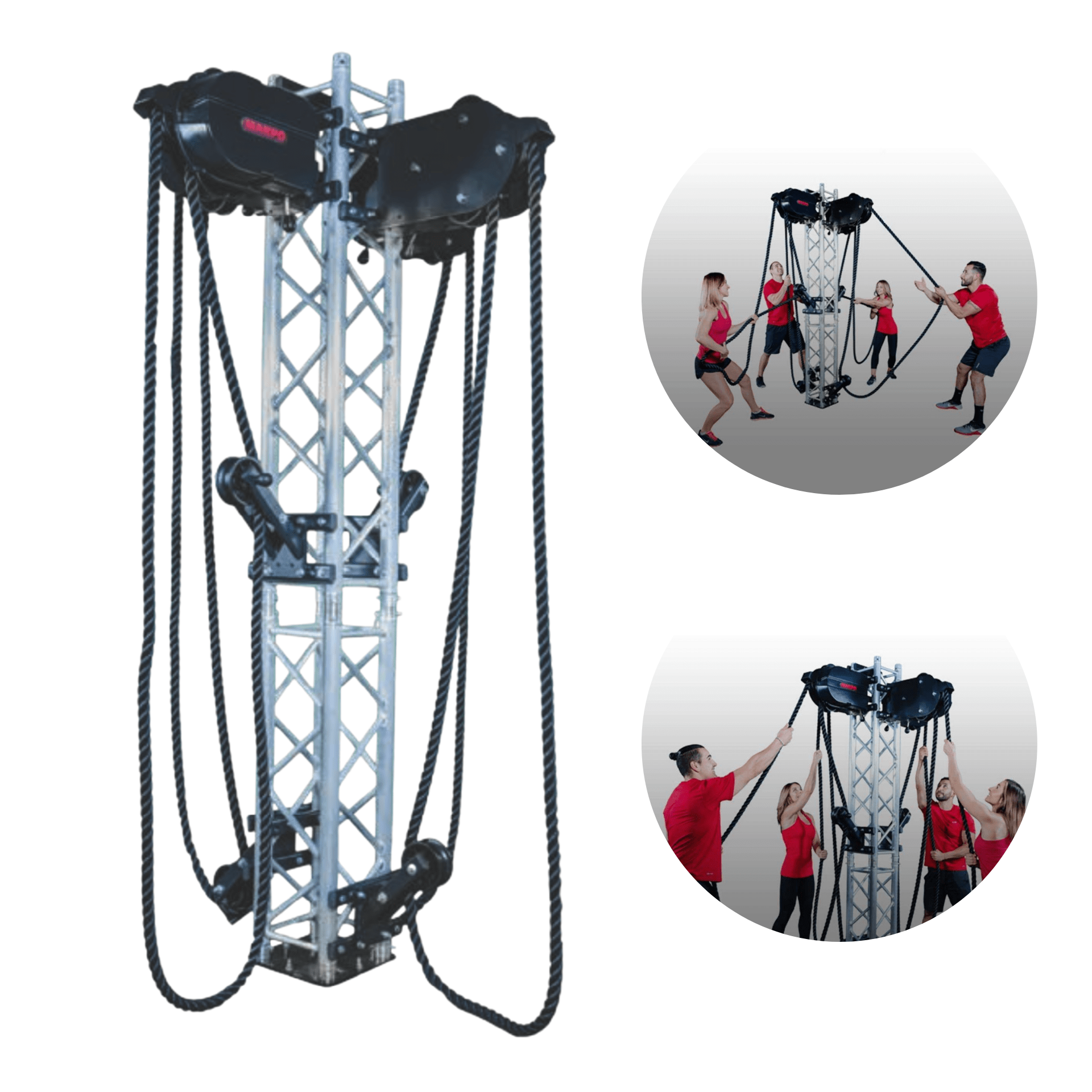 MARPO KINETICS Dual X8 Tower Functional Trainer System - PrimeFair