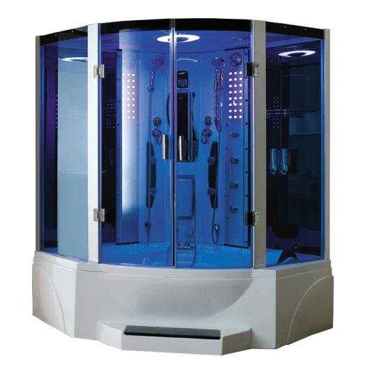 Mesa WS-608P Luxury Steam Shower Tub Combo