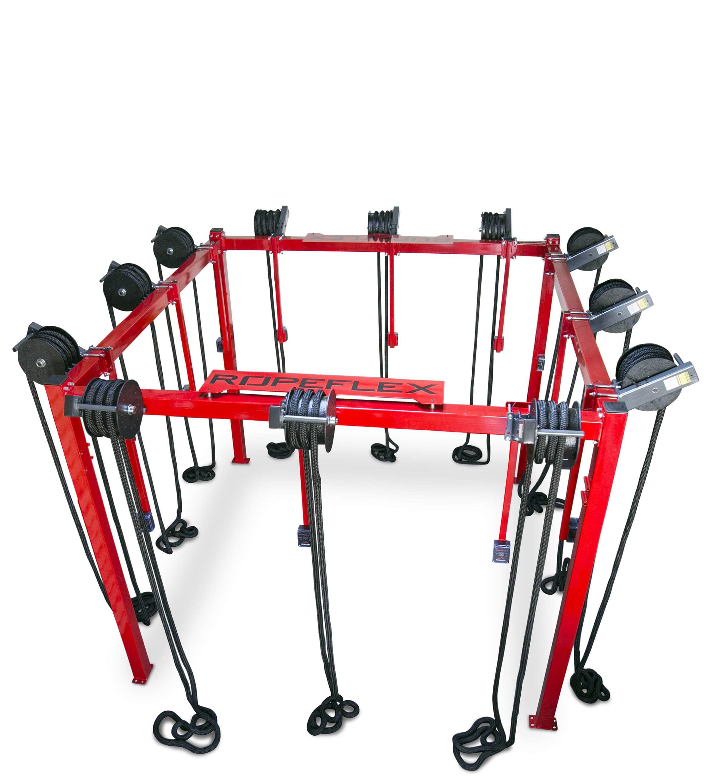 RopeFlex RX8100 Spartan Fitness Rope Training Rig Workout Exercise Machine - PrimeFair
