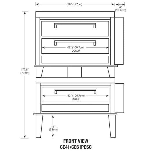 Peerless Combination Deck Oven