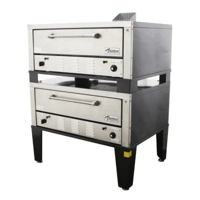 Peerless Double Stack Gas Deck Pizza Oven