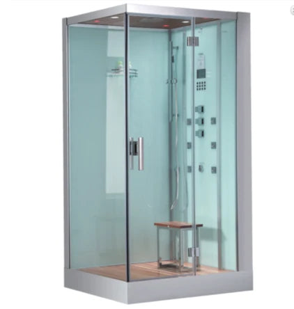 Platinum White/Black Steam Shower DZ959F8 (L/R) - PrimeFair
