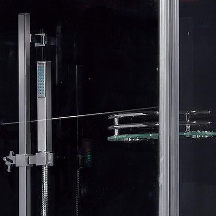 Platinum White/Black Steam Shower DZ959F8 (L/R) - PrimeFair