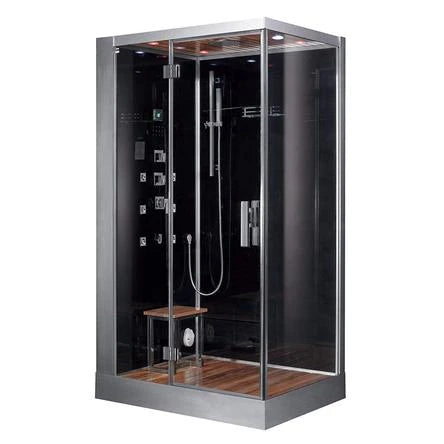 Platinum White/Black Steam Shower DZ959F8 (L/R) - PrimeFair