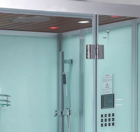 Platinum White/Black Steam Shower DZ959F8 (L/R) - PrimeFair