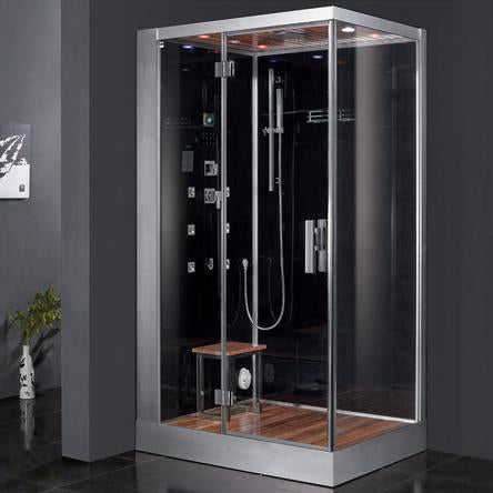 Platinum White/Black Steam Shower DZ959F8 (L/R) - PrimeFair