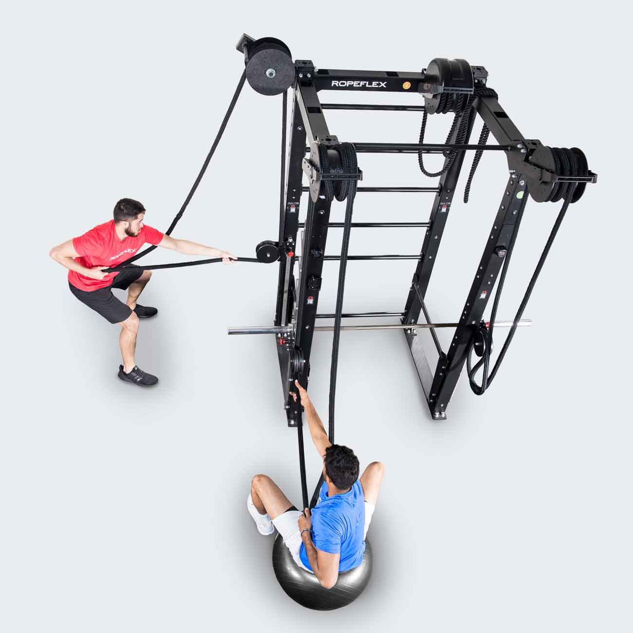 RopeFlex RX8200 Spartan Fitness Rope Training Rig Workout Exercise Machine - PrimeFair