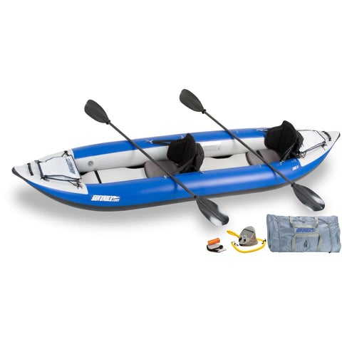Sea Eagle 380x Explorer Inflatable Kayak Pro Carbon Package - 380XK_PC - PrimeFair