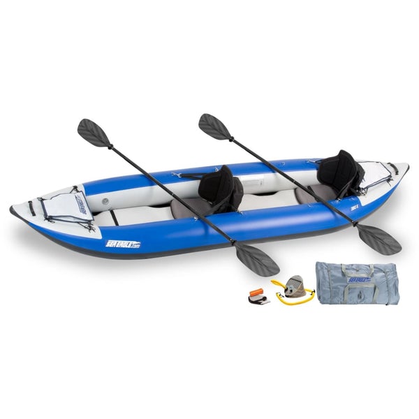 Sea Eagle 380x Explorer Inflatable Kayak Pro Kayak Package - 380XK_P - PrimeFair