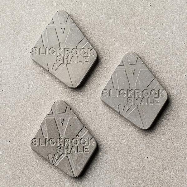 Slick Rock Concrete 22” Cascade Square Fire On Water Shale Colour