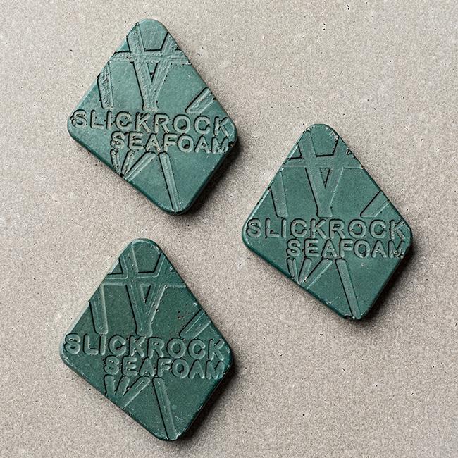 Slick Rock Concrete 29” Cascade Conical Fire On Glass SeaFOAM Colour