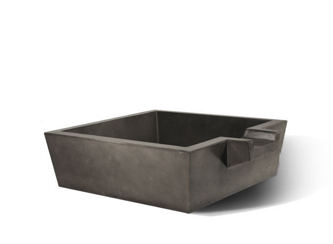 Slick Rock Concrete 30” Spill Box Water Bowl