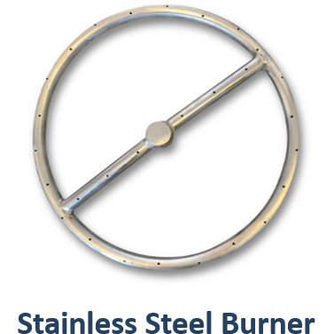 Slick Rock Concrete 48" Oasis Fire Table with Electronic Ignition