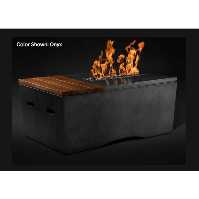 Slick Rock Concrete 48" Oasis Fire Table with Electronic Ignition