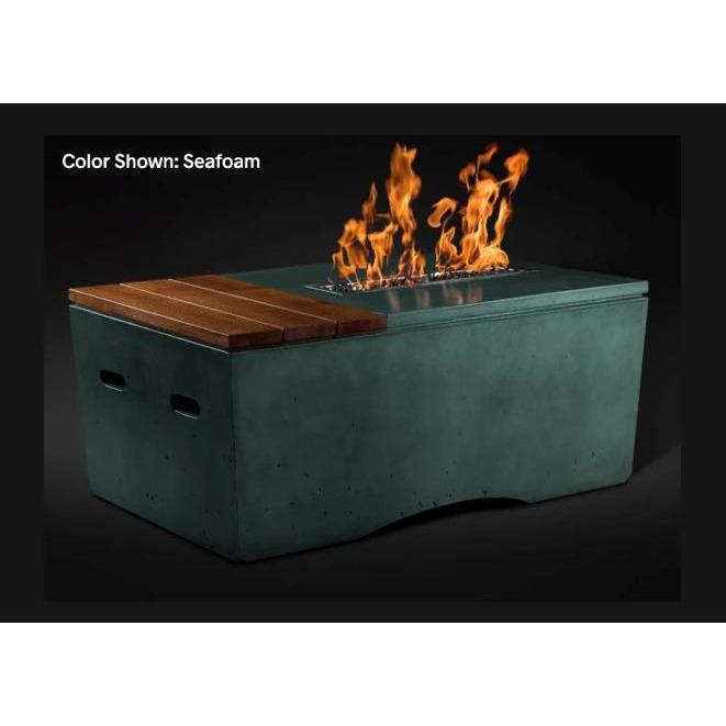 Slick Rock Concrete 48" Oasis Fire Table with Match Ignition