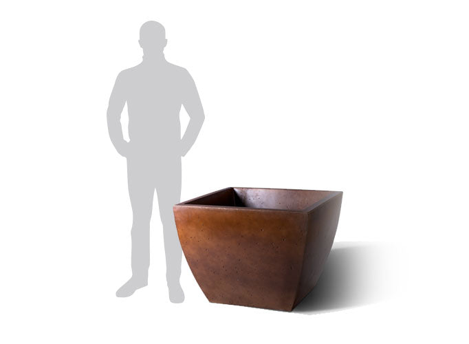 Slick Rock Square Large Planter