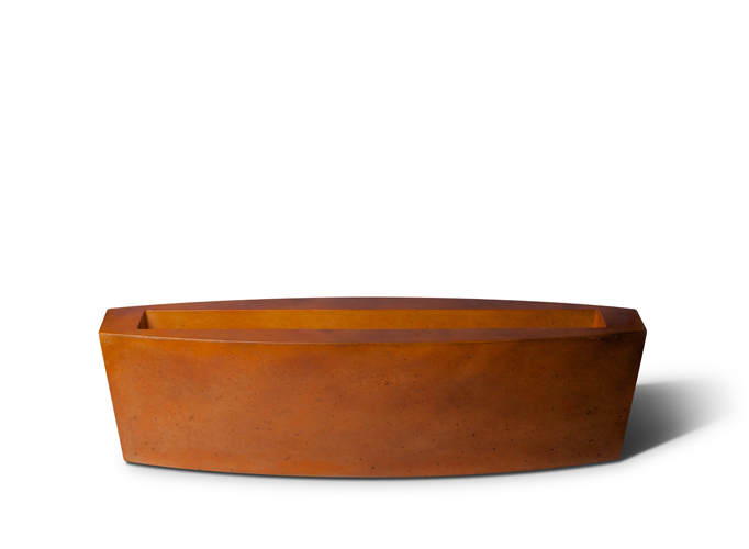 Slick Rock Square Linear Planter
