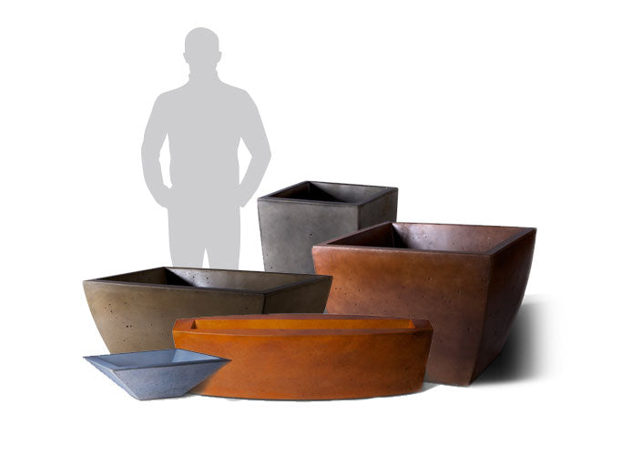 Slick Rock Square Planter