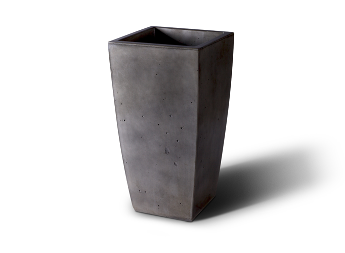 Slick Rock Square Tall Planter