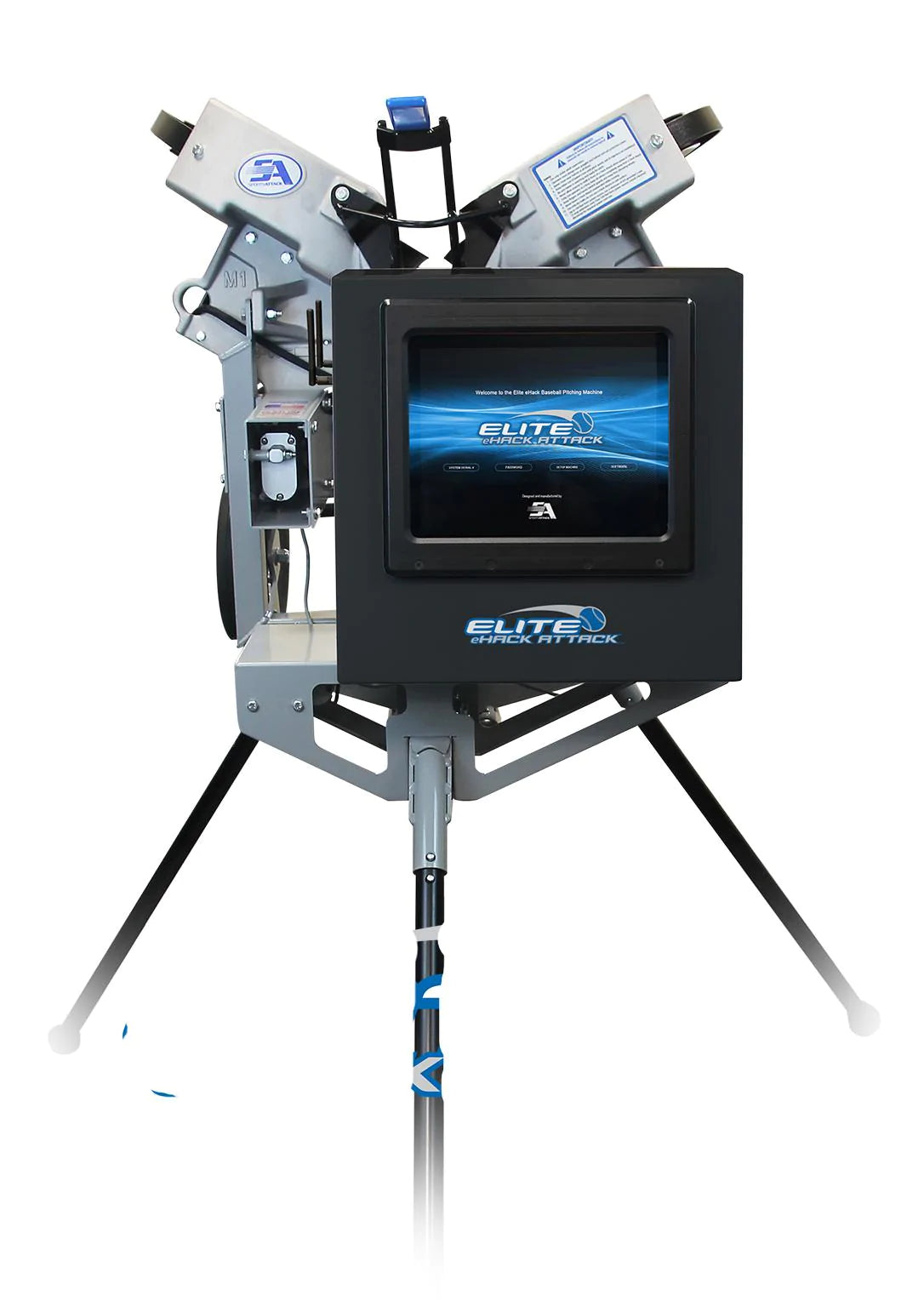 Sports Attack Elite eHack Attack Baseball Pitching Machine, 90V - 107-1100