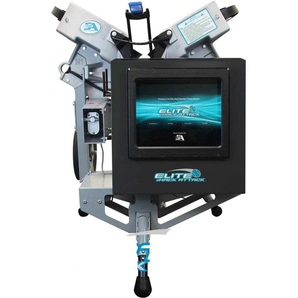 Sports Attack Elite eHack Attack Softball Pitching Machine, 90V - 117-1100